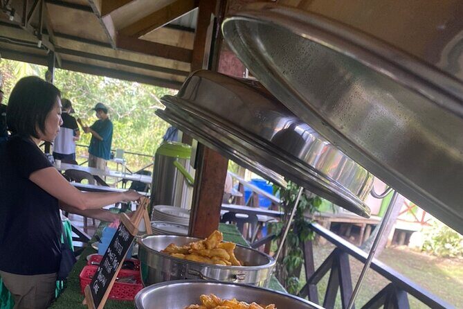 Borneo (Klias) River Cruise & Fireflies Tour - The 4pm hi-tea break: a calm start before the wildlife search