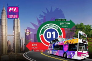 KL Hop-On Hop-Off Sightseeing Bus Pass (24/48 Hours) - Red Line city route: from Bukit Bintang to Chinatown