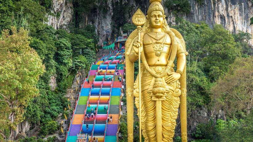 Kuala Lumpur: City Sights, Batu Caves and Fireflies Day Trip - Old Quarter architecture and river views that explain the city