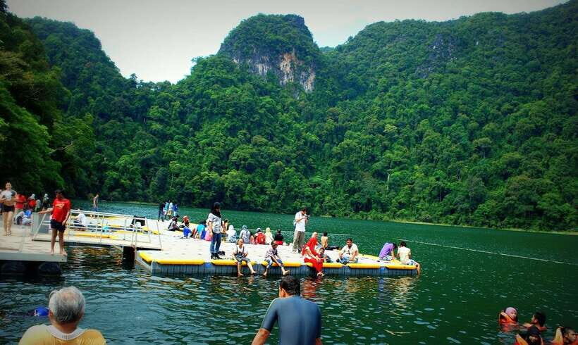 Langkawi: Island Hopping Tour - Pulau Dayang Bunting (Lake of the Pregnant Maiden): swimming that actually feels like a break