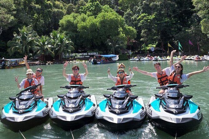 Langkawi : Premium Jet Ski Tour Including Dayang Bunting Island - Riding the Andaman Sea toward the Fjords
