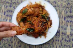 New Malaysian Kitchen Cooking Class and Garden Tour - Meeting Sara Khong and starting with flower tea