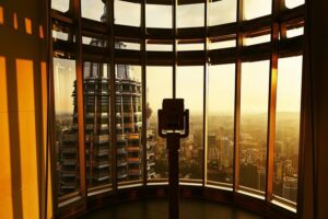 Petronas Twin Towers Admission Tickets (E-Tickets) - The views: day to night is great, but haze can change everything