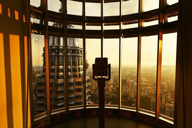 Petronas Twin Towers Admission Tickets (E-Tickets) - The views: day to night is great, but haze can change everything