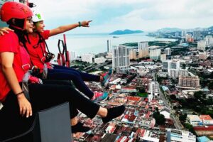 The Gravityz- World's Highest Rope Course Challenge - Safety setup: PPE and instructors that actually matter